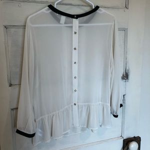 Cream Blouse
